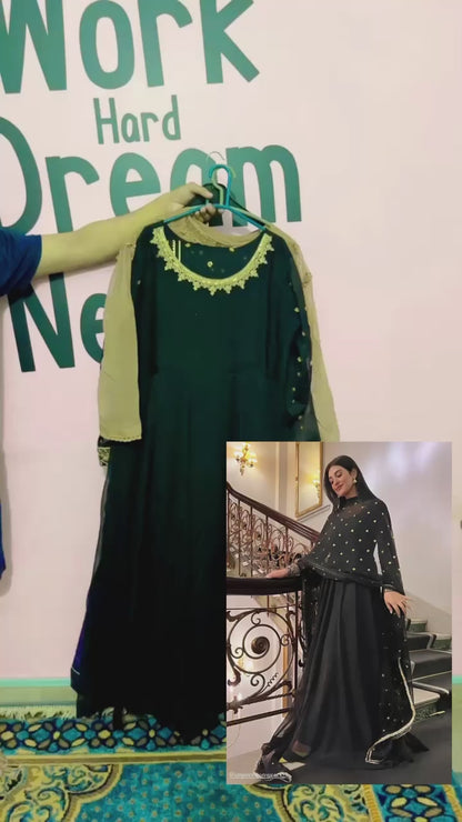 Embroidered Pack OF 3 Frocks